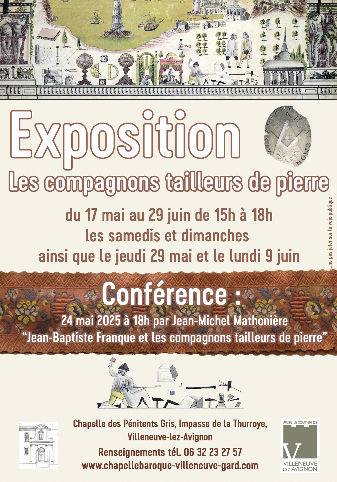 2025 05 affiche tailleurs de pierre